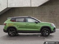 2025 Volkswagen Taos Comfortline Black Edition! Low KM'S, One Owner, No Accidents. Bright Moss Green... (image 5)