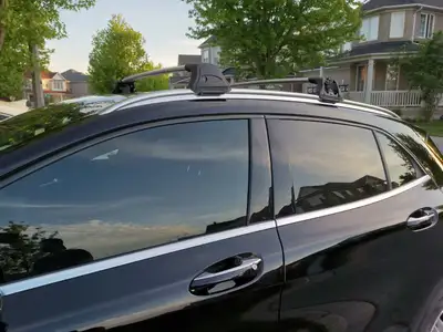 2015 2016 2017 2018 2019 2020 2021 2022 Benz GLC300 Aluminum Crossbars Roof Rack Rails *Aftermarket...