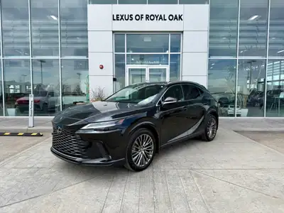 This 2024 Lexus RX350h Executive features a sleek and sophisticated body design, expressing a new dr...