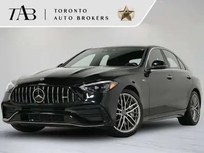 This stunning 2023 Mercedes-AMG C 43 4MATIC is a Canadian vehicle with a clean CARFAX report and the...