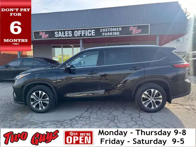 2021 Toyota Highlander XLE AWD 8 Passenger Sunroof Leather Back 