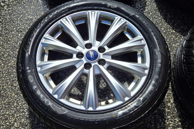 Ford Escape OEM Wheels and Sailun Atrezzo M+S 235/50ZR18 Tires in Tires & Rims in City of Toronto - Image 2