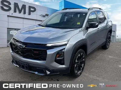Saskatoon Motor Products - Recent Arrival! 2025 Chevrolet Equinox RS - Certified GM Certified Detail...