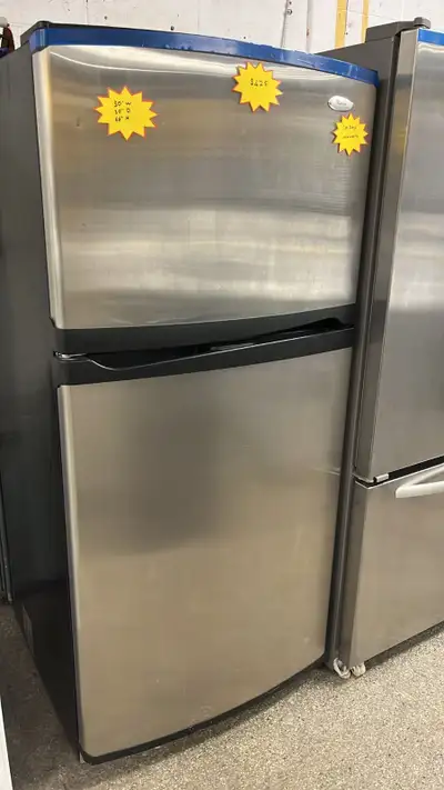 Whirlpool 30” Refrigerator Fully Tested  30-Day Warranty, View more