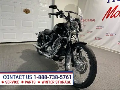 Very cool Sportster XL1200C at True North Motor Sports has 33,161 miles. Evolution V Twin with Stage...