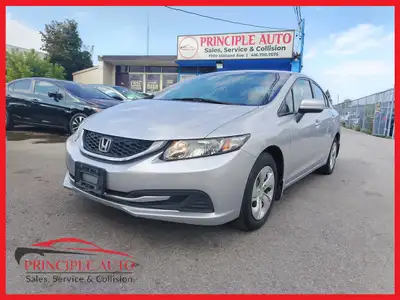 2014 Honda Civic LX 240 KM CERTIFIED-WARRANTYOn Sale!!! The Honda Civic Features The Reliable 1.8L 4...