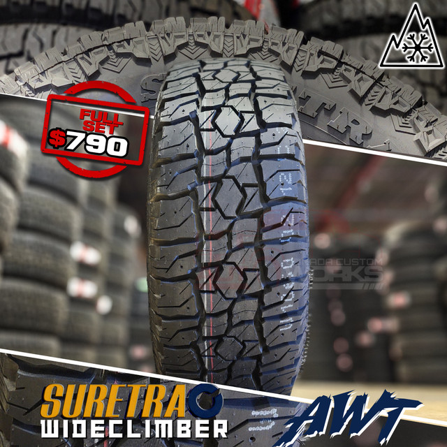 BRAND NEW Snowflake Rated AWT! 245/75R16 $790 FULL SET OF TIRES in Tires & Rims in Saskatoon - Image 3