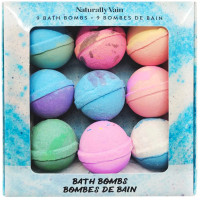 Naturally Vain Bath Bomb 9 Pack