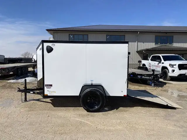 2026 US Cargo 5' X 8' V-Nose Rear Ramp Door Cargo Trailer in Cargo & Utility Trailers in Winnipeg - Image 12