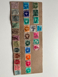 Collection de timbre ancien 1920 Inde !!!!