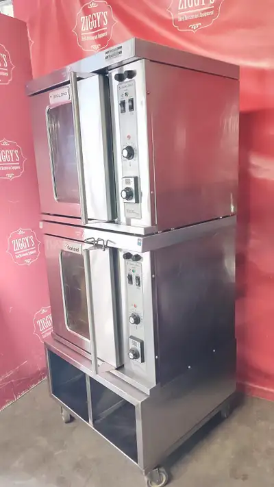 30” electric garland mco-e-5-c double half size convection ovens, View more