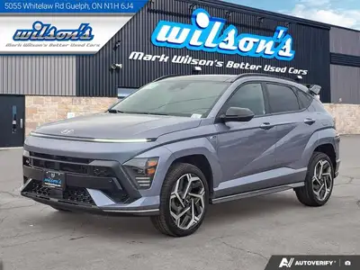 Check out this certified 2024 Hyundai Kona N Line Ultimate. Its Automatic transmission and 1.6 L eng...