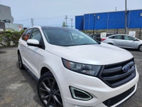 GARANTIE 1 ANS CREDIT DIRECT EN LIGNE AU WWW.AUTO-INTERNET.CA WOW 2018 FORD EDGE SPORT V6 TURBO AWD... (image 1)
