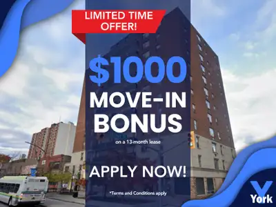 LIMITED TIME OFFER - VALID UNTIL NOVEMBER 2025 ONLY! Get a $1,000 move-in-bonus on a 13 month lease!...