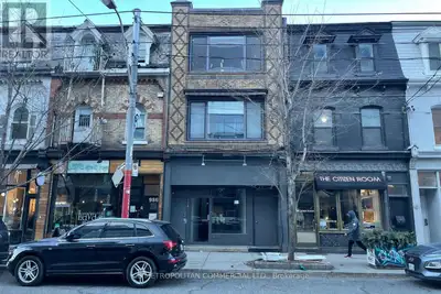 Fantastic Vibrant Queen St W. Between Ossington & Shaw. Rare Opportunity! Excellent Ground Level Ret...