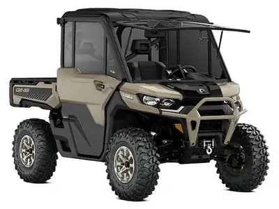 2025 Can-Am Defender Limited HD10 Introducing the 2025 Can-Am Defender Limited in a stunning Beige f...