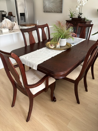 Solid Wood Pedestal Table, View more