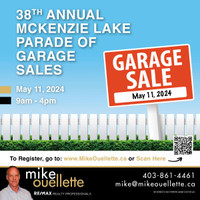 McKenzie Lake Parade of Garage Sales!
