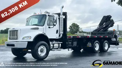 Heavy truck / Camion lourd - # STOCK: C-29097 2005 FREIGHTLINER M2 112 CAMION GRUE AVEC GRAPPIN 2005...