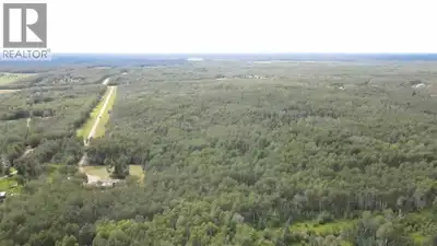 Prime opportunity to own 100.76 acres of fully treed land just minutes from Peace River! This except...