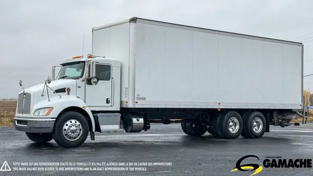 2018 KENWORTH T370 TRUCK DRY BOX VAN WITH TAILGATE in Heavy Trucks in Edmonton - Image 3
