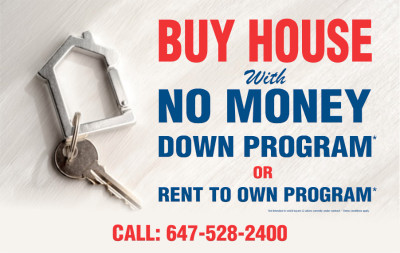 Buy House With Zero Down Program Or Rent To Own Program
