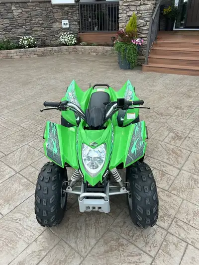 Great little quad for kids. Just serviced and ready to go complete with new battery. All components...