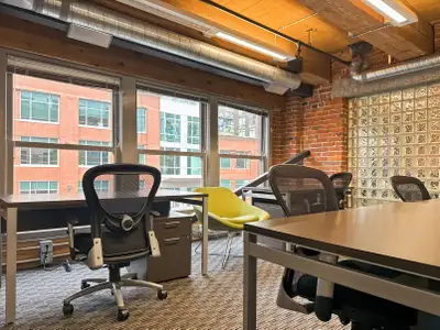 At Regus Vancouver, this coworking space for rent offers a professionally managed environment design...
