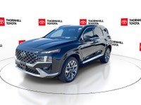 Thornhill Toyota Proudly Presents This Black 2023 Hyundai Santa Fe with ULTIMATE CALLIGRAPHY AWD Pac... (image 4)