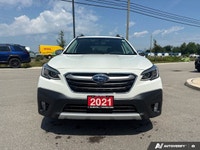 Recent Arrival! Crystal White 2021 Subaru Outback Premier AWD Lineartronic CVT 2.5L Boxer H4 DOHC 16... (image 1)