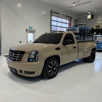 Check out this 2009 Chevrolet Silverado Cadillac Escalade conversion dually pick up. This is a compl... (image 1)