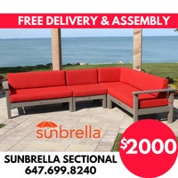Eon Catalina 3 Piece Sunbrella Patio Furniture Sectional City of Toronto Toronto (GTA) Preview