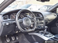 2016 Audi A5 Premium Plus S line - 6-Speed Manual! White on Black Leather Interior - CarFAX Verified... (image 9)