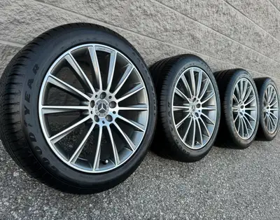 Goodyear Eagle Sport Run Flat MOE All Season Tires and original 20 inch Mercedes Benz GLC-Class stag...