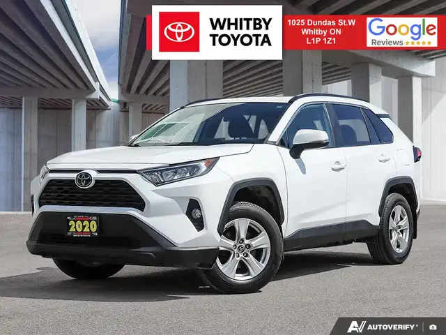 2020 Toyota RAV4 XLE 2.5L AWD / Good Kilometers / Power Moonroof