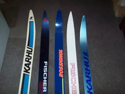 CROSS COUNTRY SKIS  ( AND  BOOTS  ), View more