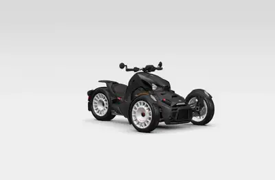 USED 2022 Can-Am Ryker Rally 900 ACE in black. This loaded-up Ryker features the Rotax 3-cylinder 90...