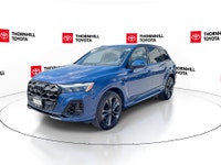 Thornhill Toyota Proudly Presents This Blue 2025 Audi Q7 with PROGRESSIVE 55 TFSI QUATTRO W/Black Op... (image 4)