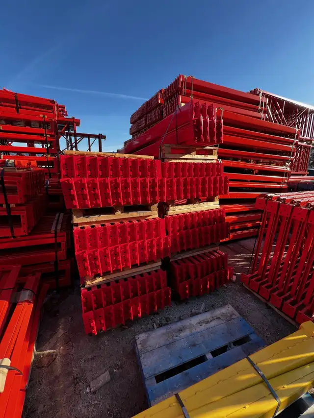 NEW AND USED PALLET RACKING BEAMS - VARIOUS SIZES - CALL NOW in Industrial Shelving & Racking in Oakville / Halton Region - Image 9