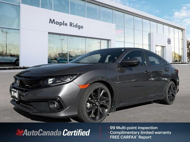 2019 Honda Civic Sedan Sport | One Owner | Heated Seats in Cars & Trucks in Tricities/Pitt/Maple