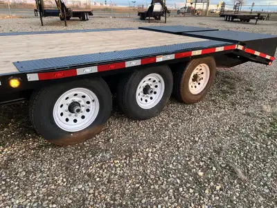 2026 SWS 26' Deck Over Wheel Trailer w/ Mega Ramps (3) 7K Axles, View more