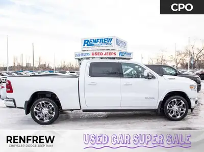 This 2024 Ram 1500 Limited Longhorn is a one-owner truck with no accidents and a clean Carfax, new t...