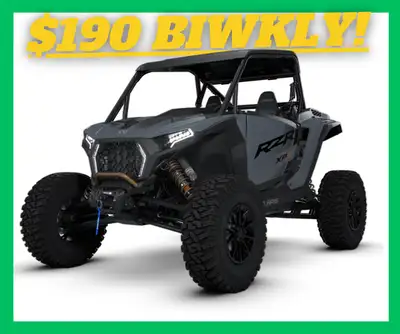 PAYMENTS LOW AS $190 BI-WEEKLY! THE ULTIMATE WIDE-STANCE PERFORMANCE MACHINE! 2026 POLARIS RZR XP S...