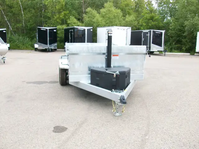 2025 Weberlane DOMPEUR 6' X 12' 2 ESSIEUX 5200LB. GAVANISE RAMPE in Cargo & Utility Trailers in Laval / North Shore - Image 4