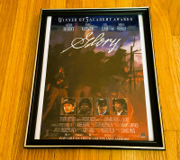 1989 Glory Framed Movie Poster