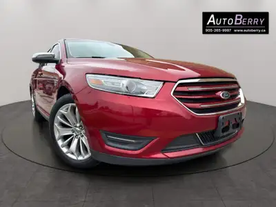 2013 Ford Taurus Limited AWD Red On Beige Leather Interior • 3.5L • V6 • All Wheel Drive • Auto • A/...