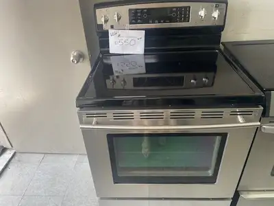 Cuisinière stainless vitrocéramique Kitchen Aid, View more