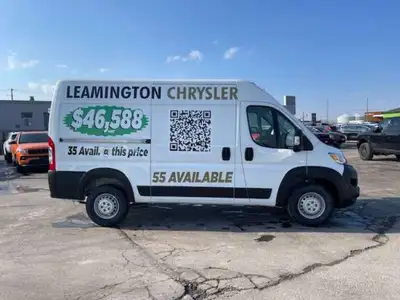 This used 2025 Ram 2500Promaster HIGH ROOF is the maneuverable 136 wheelbase cargo van that you can...