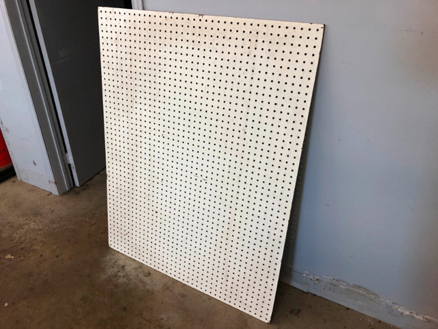 11 SHEETS  4X3  PEG BOARD in Multi-item in Sudbury