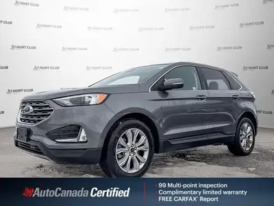 The 2024 Ford Edge Titanium redefines sophistication and dynamic capability. This elegant gray Sport...